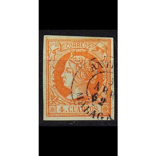 SPANIEN SPAIN [1860] MiNr 0044 ( O/used )