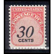 J98 30c Postage Due Fine MNH KA0828