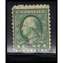 Used 543 1c George Washington Average Plus K4345