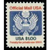 O132 $1 Eagle Fine MNH G0635