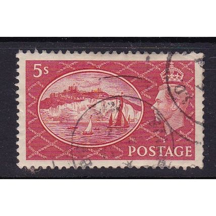 GB 1951 GEORGE V1 FESTIVAL 5/- USED SG510