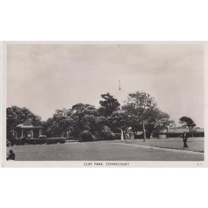 Cliff Park Dovercourt Harwich Essex Vintage Real Photo Postcard