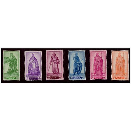 1946 Belgium Charity Stamps Unused