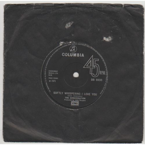 Softly Whispering I Love You1971 The Congregation on Columbia label