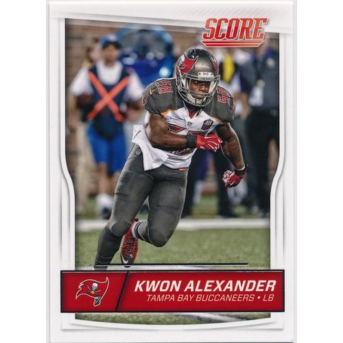 2016 Score Football 309 Kwon Alexander Tampa Bay Buccaneers