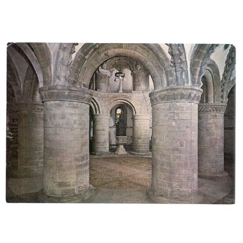HOLY SEPULCHRE CHURCH, CAMBRIDGE unused postcard.The Round Nave =