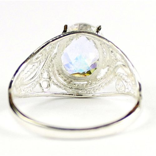 Mercury Mist Topaz, 925 Sterling Silver Ladies Ring, SR083