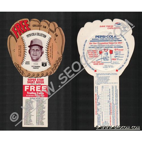 Sport Baseball Discs Name: Reuss, Jerry Pitcher Pittsburgh Pirates~670