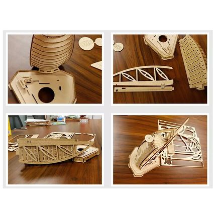 3D Wooden Puzzle Kit - De La Tour Hotel