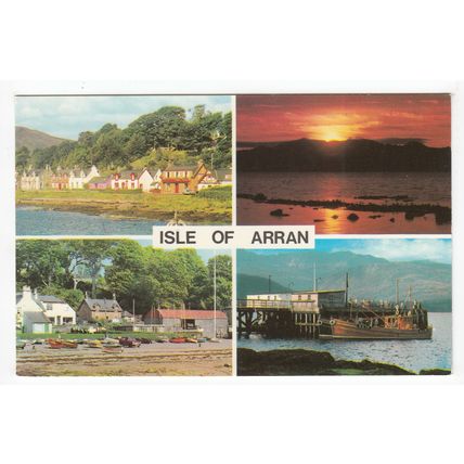 Multiview of the Isle of Arran Postcard 36969