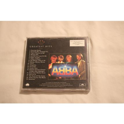 ABBA 5" BMG Record Club CD Album-GOLD