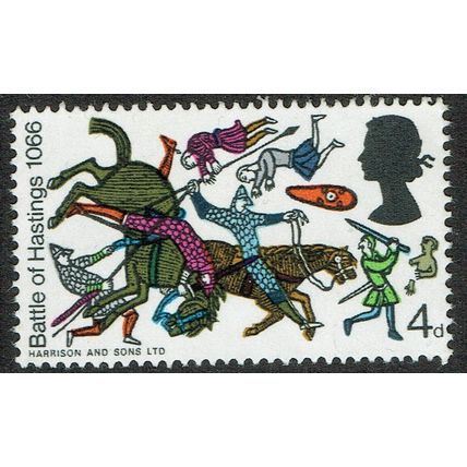 1966 900th Anniversary Battle of Hastings 4d Multicoloured SG706 UM