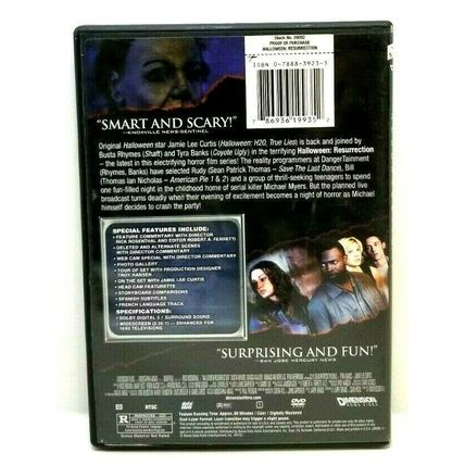 Halloween: Resurrection (DVD, 2002) (L63)