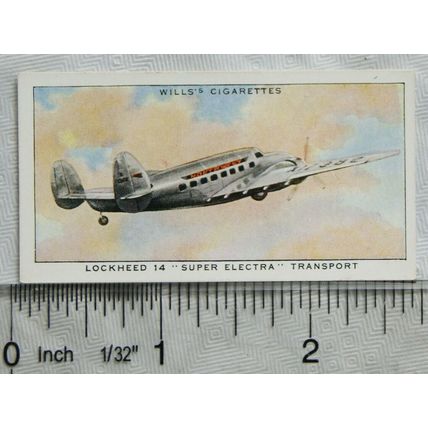 1938 Wills Speed No. 4 Lockheed 14 Super Electra Transport