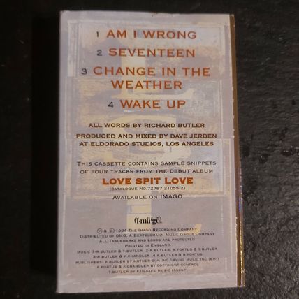 Love Spit Love - Rare 4 track promo cassette 1994