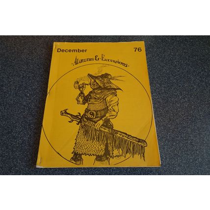 Alarums & Excursions Roleplaying Fanzine by Lee Gold Issue 76