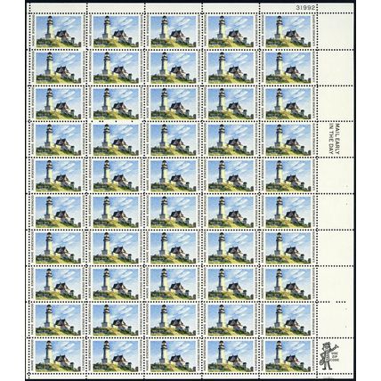 1391, MNH 6¢ Colors Shifted Down Freak Error Sheet of 50 Stamps - Stuart Katz