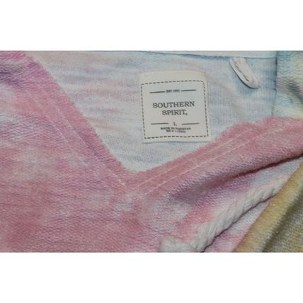 Womens Hoodie Size L Unique Destination Destin Florida Summer Paradise Tie-Dye