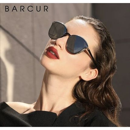 Lindas Gafas de Sol Polarizadas Femeninas de Lujo Lentes de Sol para Mujer