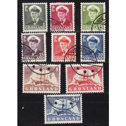 DÄNEMARK DANMARK [Grönland] MiNr 0028-36 ( O/used ) [01]