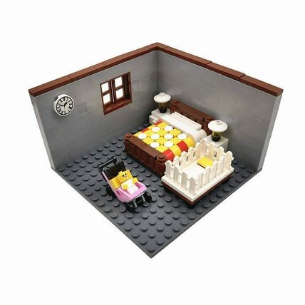 City House Building Block Toys For Children Bedroom UK Dispatch