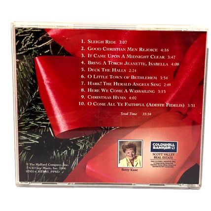 Home for The Holidays Advertisement Scott Valley Real Estate CD