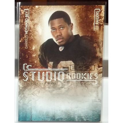 2009 Rookies & Stars DARRIUS HEYWARD-BEY (Raiders) Studio Rookies #4 285/500