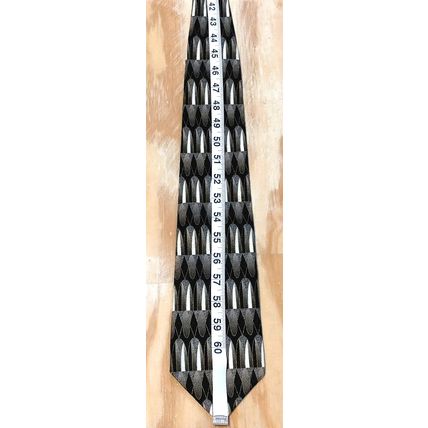 Vintage Alexander Lloyd XLong All Silk Tie Rare Design Formal Fancy Dress Tie