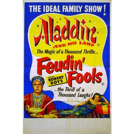 ALADDIN AND HIS LAMP 1952 Patricia Medina Johnny Sands UK 20x30 POSTER