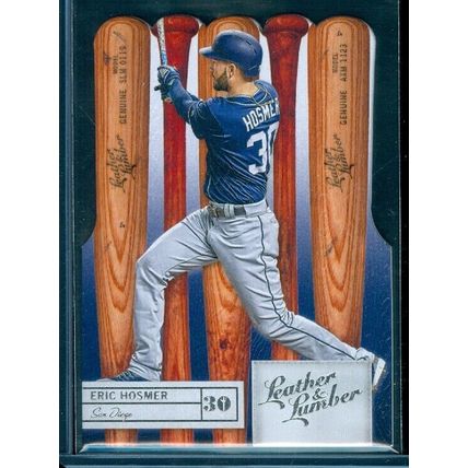 2019 Panini Leather and Lumber Die Cut #52 Eric Hosmer