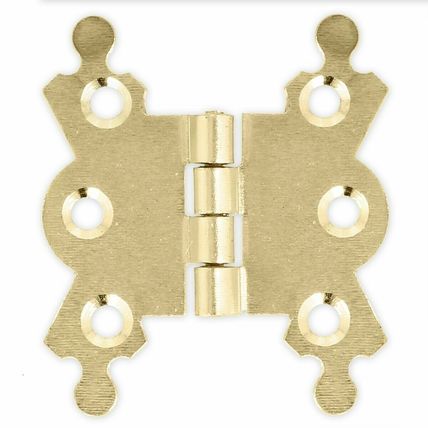 BRASS BUTTERFLY HINGES 10x 42mm Chest Craft Woodwork Cabinet Cupboard Door UK