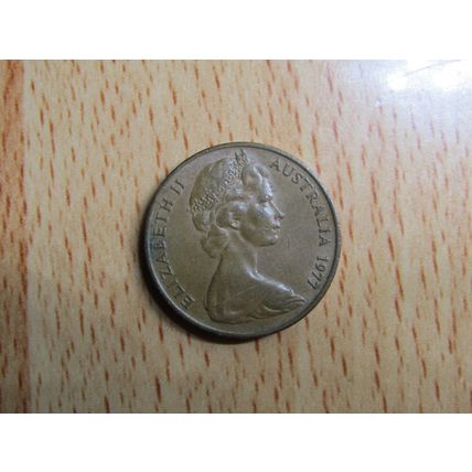 Australia 1977 2 Cents Coin