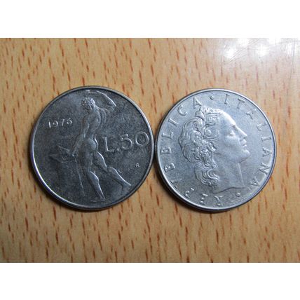 Italy 1976 50 Lire Coin