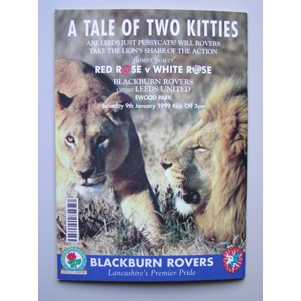 BLACKBURN ROVERS v CHARLTON ATHLETIC FA Cup 3rd Round 02/01/1999