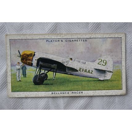 1935 Players Aeroplanes (Civil) No. 31 Bellanca Racer