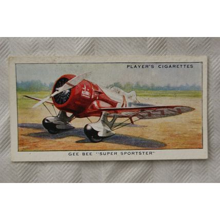 1935 Players Aeroplanes (Civil) No. 34 Gee Bee Super Sportster