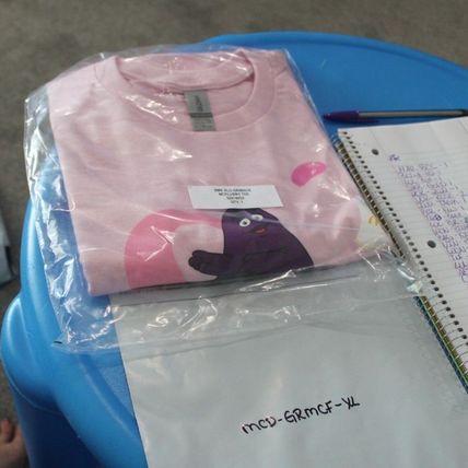 McDonalds Grimace Shakes Exclusive T-Shirt Pink Size XL McDonaldsland Character
