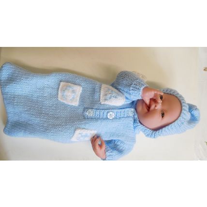 Baby Doll Berenguer soft bodied with hand knitted outfits