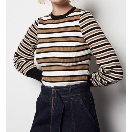 KAREN MILLEN Long-Sleeve Ribbed Jumper BNWT