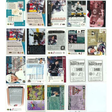 Oleg Tverdovsky 19x incl Inserts, Stickers