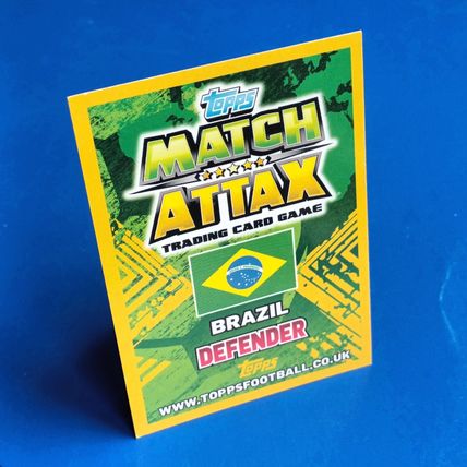 Thiago Silva #269 Match Attax World Cup 2014 ONE HUNDRED CLUB 100