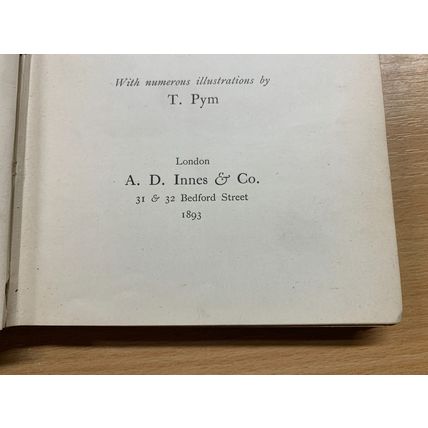 1893 FRANCES E CROMPTON "THE GENTLE HERITAGE" PYM ILLUSTRATED HARDBACK BOOK (P4)
