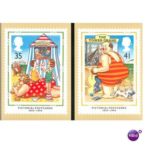 GB PHQ's mint set 1994 - Centenary Of Picture Postcards