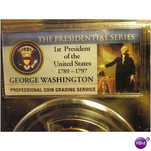 2007 D PCGS Wash. Presidential Dollar FDI PB (FRE SHIP)