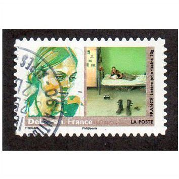 FRA 2009 (56c) 'WOMEN -DEBORAH (FRANCE)' FINE USED (EBID21043)