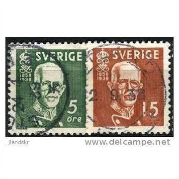1938 Michel 250B/251B - #2 fine used (o)