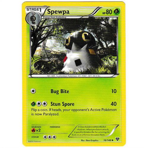 Pokemon XY - #16/146 - Spewpa