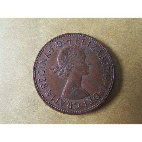 1966 QUEEN ELIZABETH II ONE PENNY - COIN - 1 FREE POST. L