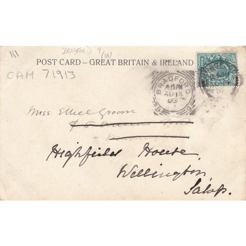 Queens' College & Bridge Cambridgeshire Postcard(CAM71913)
