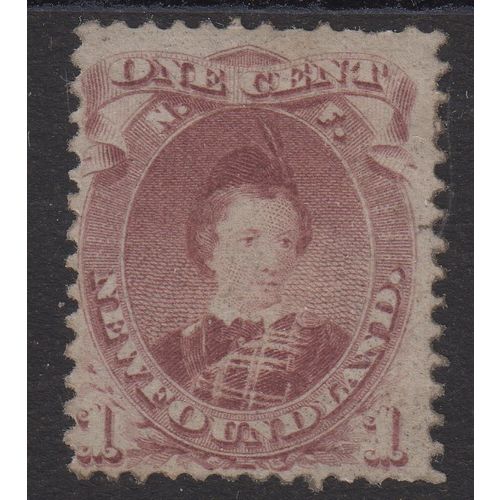NEWFOUNDLAND Sg35 1C BROWN PURPLE M/MINT (g223)